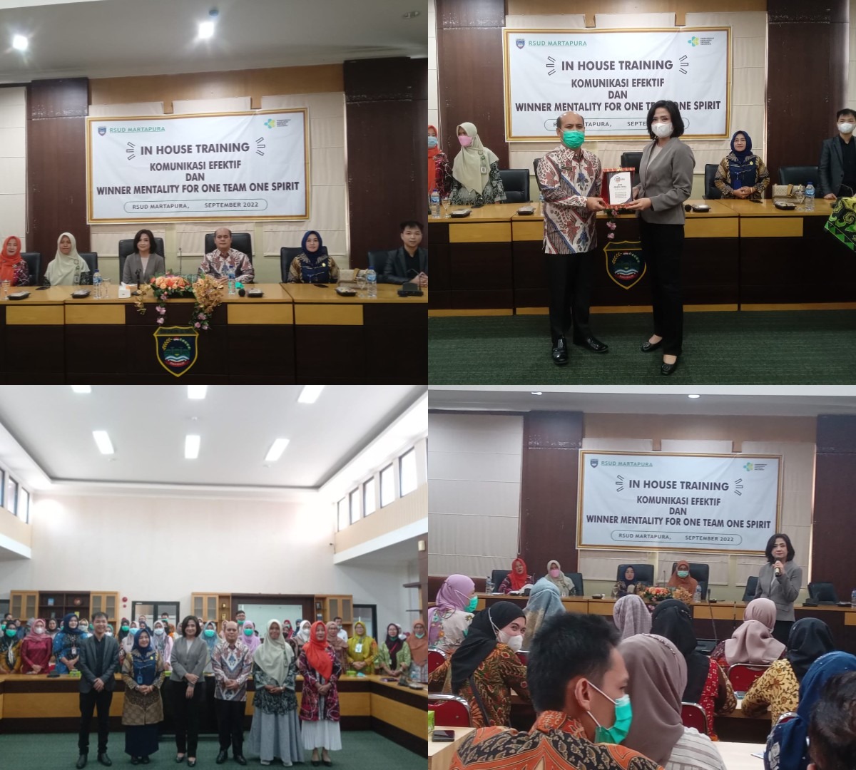 IN HOUSE TRAINING KOMUNIKASI EFEKTIF RSUD MARTAPURA KAB. OKU TIMUR